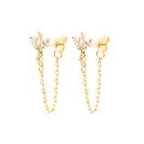 Luxury Butterfly Zircon Ear Stud Earring Fashion – Jewelry Gift Ideas — 5