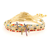 Ethnic Style Diamond Cross Zircon Bracelet – Stylish Gifts — 8