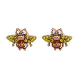Diamond Stud Earrings Yiwu Accessory Alloy – Stylish Gifts — 9