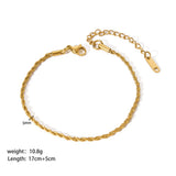 Stainless Steel Ornament Bracelet Female – Jewelry Gift Ideas — 6