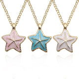 Creative Color Fluorescent Starfish Shell – Jewelry Gift Ideas — 4