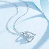 Fashion Butterfly Heart Diamond-encrusted Pendant – Jewelry Gift Ideas — 3