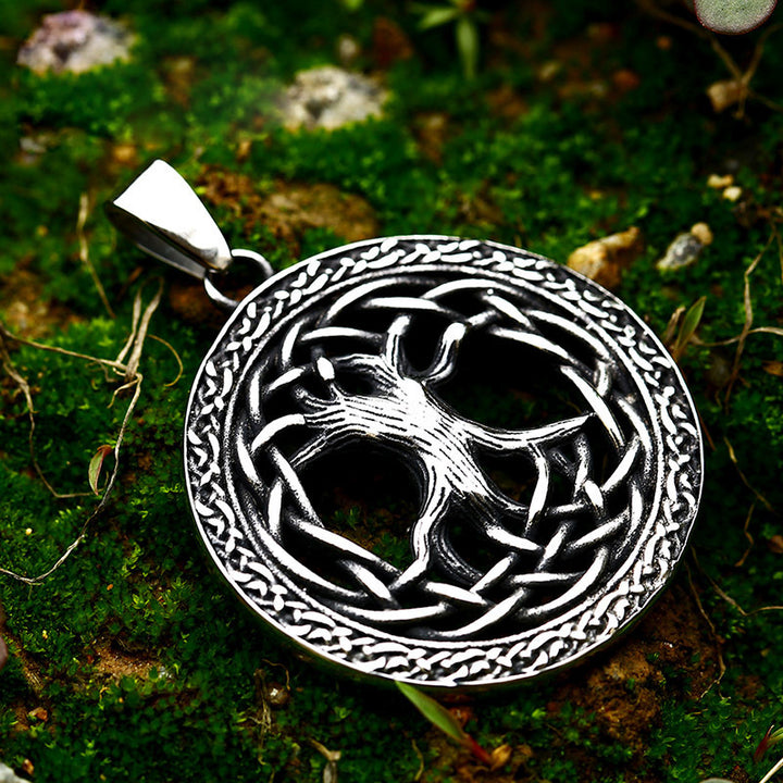Nordic Mythology World Tree Charm Natural – Jewelry Gift Ideas — 1