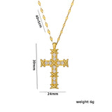 Cross Necklace Women's European And American – Jewelry Gift Ideas — 3