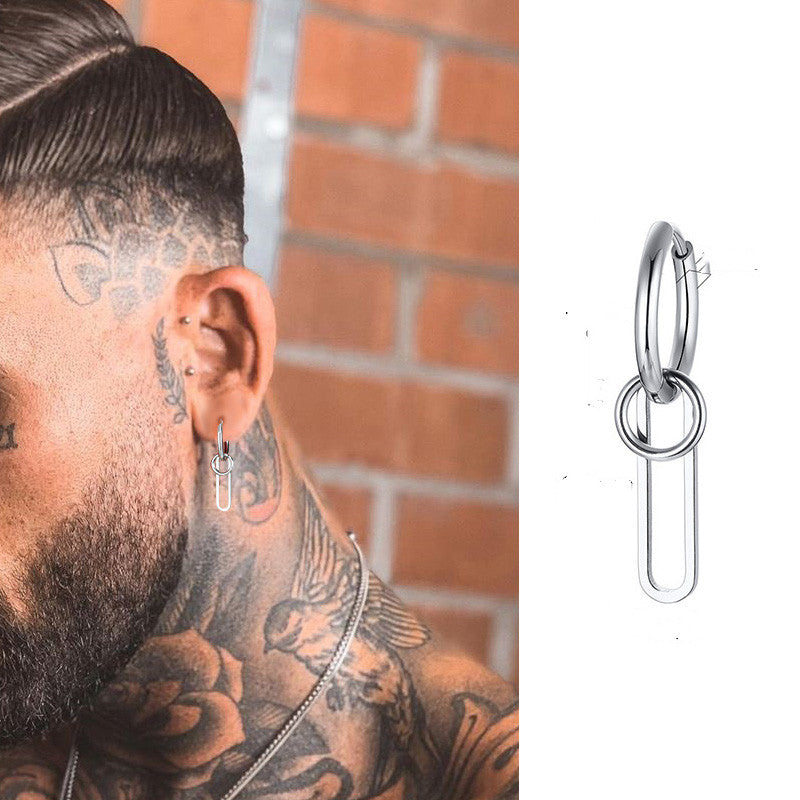 Men's Stainless Steel Cross Stud Earrings Jewelry – Jewelry Gift Ideas — 1