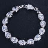 Fashion Drop-shaped Zircon Bracelet For Women – Stylish Gifts — 3