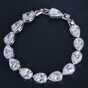 Fashion Drop-shaped Zircon Bracelet For Women – Stylish Gifts — 3