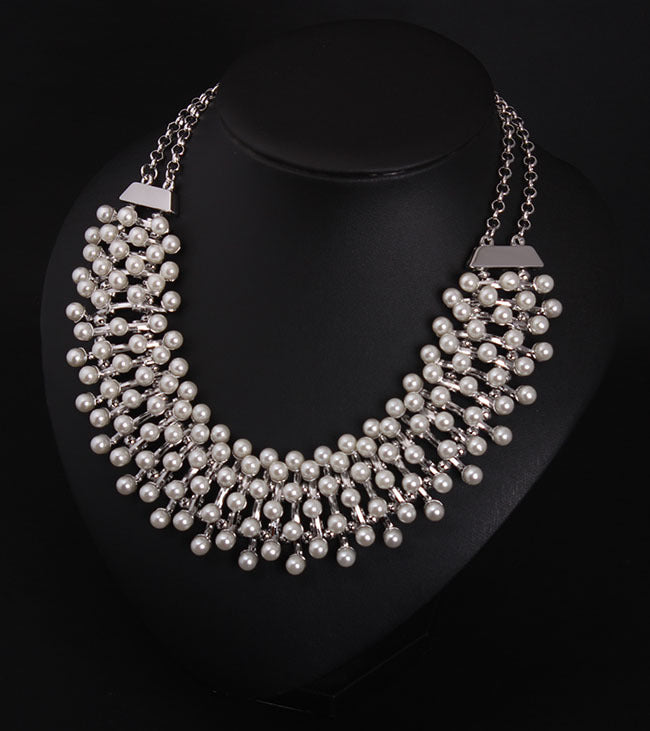 Temperament Pearl Short Collarbone Necklace – Jewelry Gift Ideas — 1