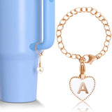 Love Alloy Oil Drop Letter Pendant Water Bottle Handle – Stylish Gifts — 20