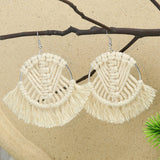 Tassel Earrings Handmade Weaving Ethnic Style – Stylish Gifts — 16