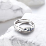 Original Bird And Fish Couple Ring Plated 925 – Gifts for Couples — 3