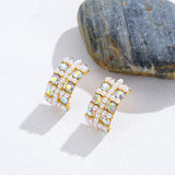 Earrings Frosted Shell Beads Solid Color – Holiday Gift Ideas — 2