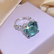 Aquamarine Topaz Pendant Yellow Diamond Suit – Jewelry Gift Ideas — 10