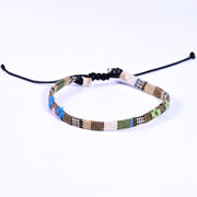 Braided Rainbow Bohemian Friendship Bracelet – Jewelry Gift Ideas — 9