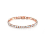Round Full Diamond Tennis Chain Hip Hop Ear – Stylish Gifts — 6