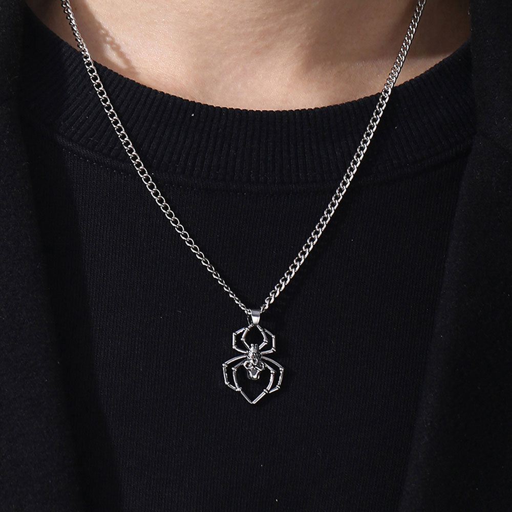 Coconal Hip Hop Punk Spider Pendant Chain – Jewelry Gift Ideas — 1