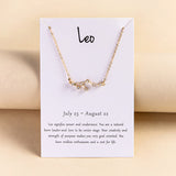 Explosive Diamond Twelve Constellation Necklace – Jewelry Gift Ideas — 14