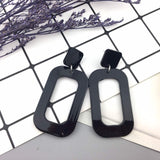 Acrylic Large Ring Fashion Earrings – Stylish Gifts — 4