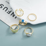 Women's Fashion Vintage Alloy With Diamond Chain Ring – Stylish Gifts — 4