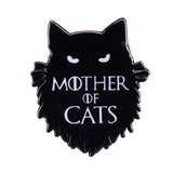 Black Cat-inspired Copper Badge Brooch – Jewelry Gift Ideas — 3