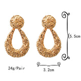 European And American Fashion Earrings Metal Round – Stylish Gifts — 5