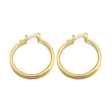 Fashion Simple 18K Gold Earrings Exquisite Glossy – Stylish Gifts — 5