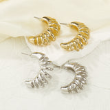 Cold Style Retro Hollow Stud Earrings Women – Stylish Gifts — 2