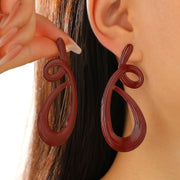 Retro Ancora Colored Red Earrings Fashion Personality – Stylish Gifts — 7