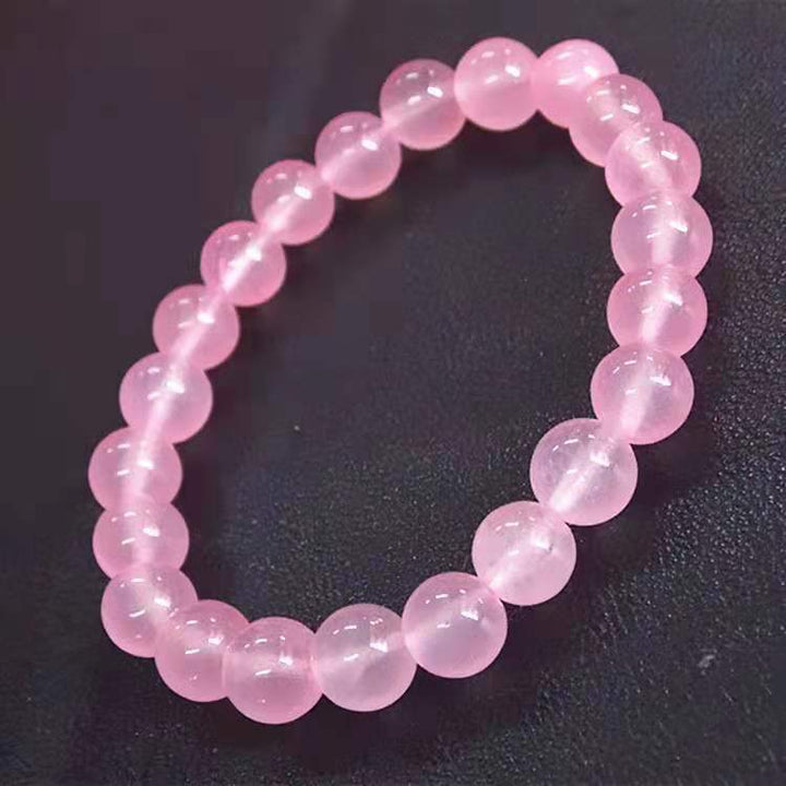 Natural Rose Quartz Bracelet Fresh And Simple – Jewelry Gift Ideas — 1