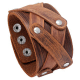 Simple Retro And Old Multi-layer Leather Bracelet – Jewelry Gift Ideas — 5
