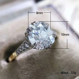 Hand Jewelry Brass Plated Two Tone Zircon Women's – Jewelry Gift Ideas — 4