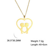 18k Real Gold Electroplated Love Men's Kiss – Jewelry Gift Ideas — 5