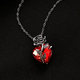 Punk Rose Love Necklace Fashion Personality – Jewelry Gift Ideas — 2