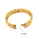Gold Plated Openwork Copper Bracelet Ethiopia – Jewelry Gift Ideas — 5