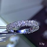 Simple Luxury Inlaid Waterdrop Rhinestone Rings – Gifts for Her — 3
