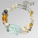 White Dunhuang Desert Sun Mountain Bracelet – Jewelry Gift Ideas — 1
