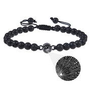 Frosted Stone White Turquoise Couple Bracelet – Jewelry Gift Ideas — 3