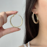 Diamond Simple Bracelet Eardrop Earring Korean – Jewelry Gift Ideas — 2