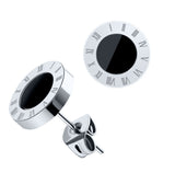 Stud Earrings With Oil Drop Round Number Earrings – Stylish Gifts — 8
