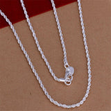 4MM Twist Rope Twist Copper Necklace – Jewelry Gift Ideas — 3