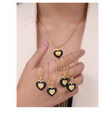 Colored Enamel Glaze Love Diamond Pendant – Jewelry Gift Ideas — 2