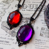 Vintage Gothic Quartz Crystal Necklace – Jewelry Gift Ideas — 4