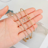 Simple Metal Multi-layer Bracelet Six-piece Set – Jewelry Gift Ideas — 8