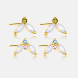 S925 Sterling Silver Temperamental Opal Petal – Special Occasion Gifts — 3