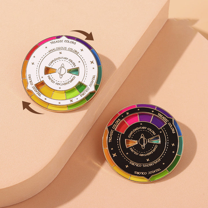Women's Alloy Spinning Brooch Clothes Accessories – Stylish Gifts — 1