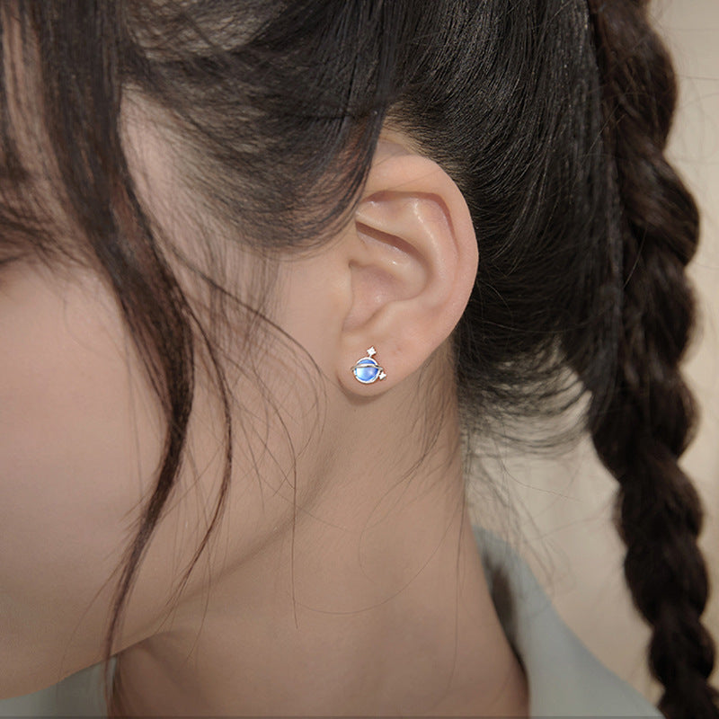 Temperament Sweet Blue Moonlight Stone Mercury – Stylish Gifts — 1