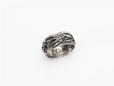Skull Couple Ring Vintage Old Domineering Men's Cross – Gifts for Him — 5