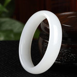 Women's Fine Material Beijing White Jade Flat – Jewelry Gift Ideas — 2