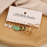 Creative Vintage Pearl Hoop Earrings Set – Stylish Gifts — 4