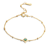 Simple Versatile Bead Chain Diamond Bracelet Girl – Jewelry Gift Ideas — 3